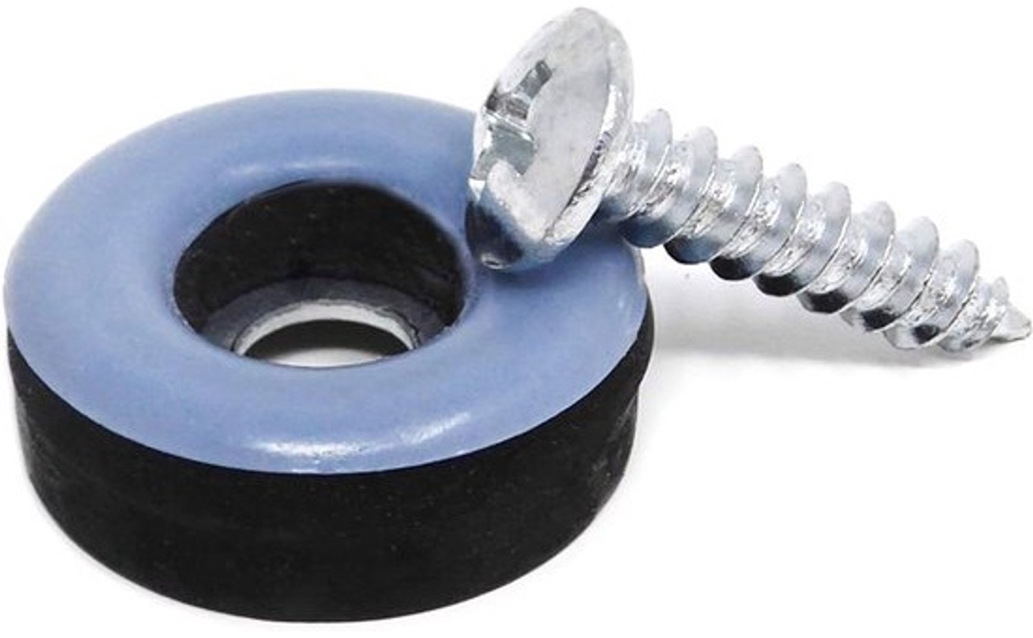 Meubelglijders met Schroef - PTFE-vloerbeschermers - Meubels Verplaatsen - Schroefmontage - 32 stuks Ø 19 mm - Grijsblauw