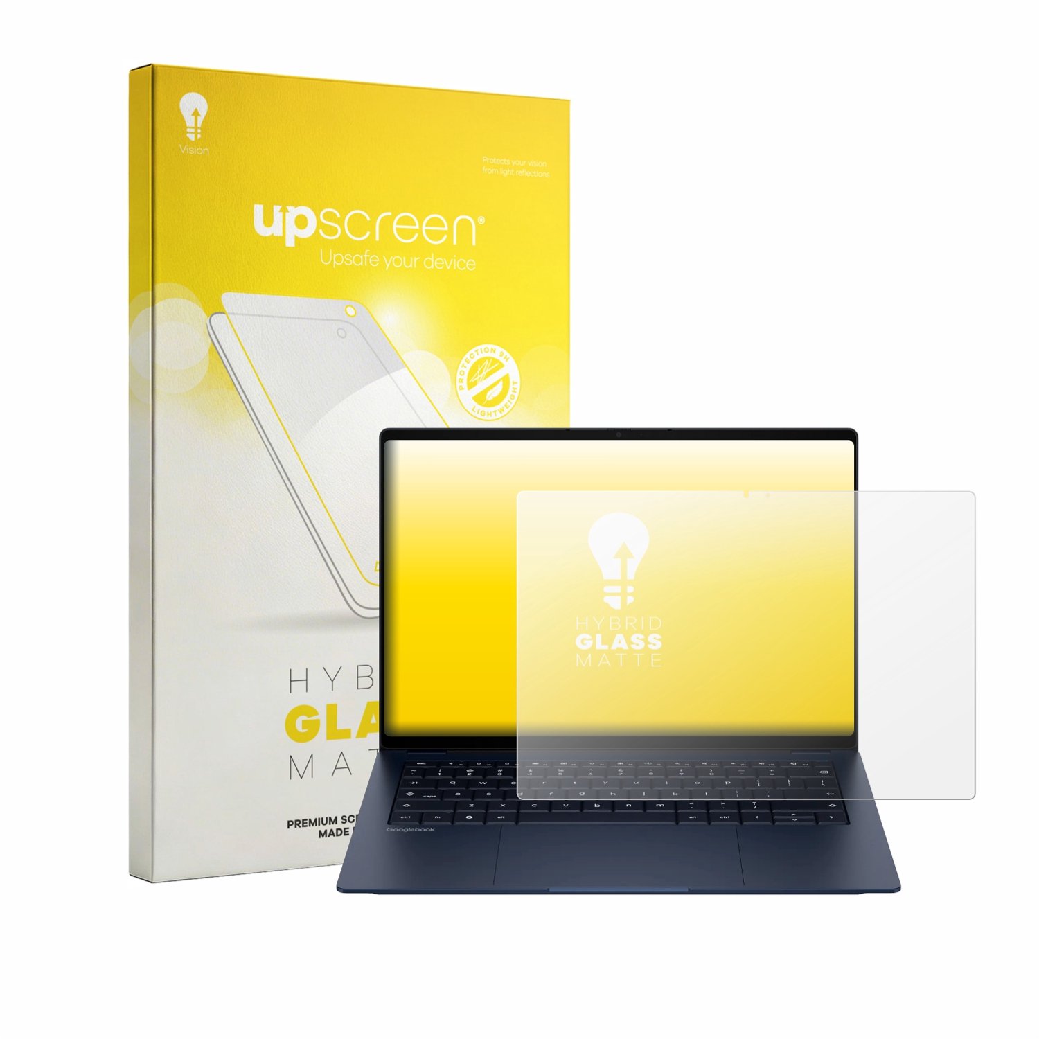 upscreen - Screenprotector voor HP Googlebook 14 - Folie Beschermfolie Beschermglas matte