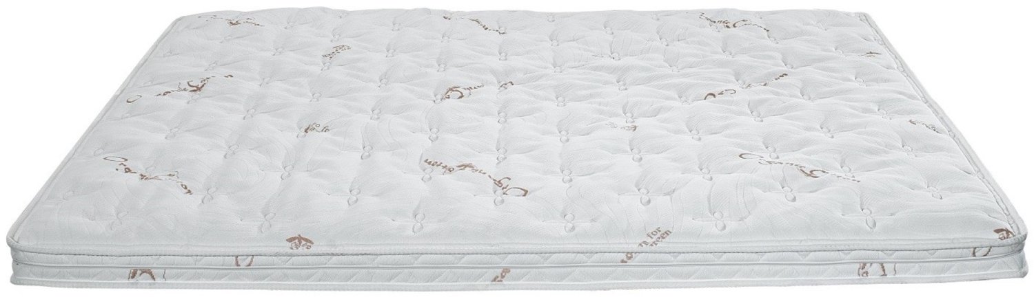 MatrasDirect Topdekmatras Eco Suberbe Biologische Natuurlatex - 100x220 - 11 cm dik - Anti-Allergie Ecru