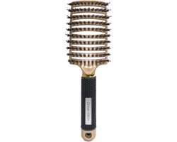 DreamGlow Anti-klit Haarborstel – Detangle Brush – Goud Zwart