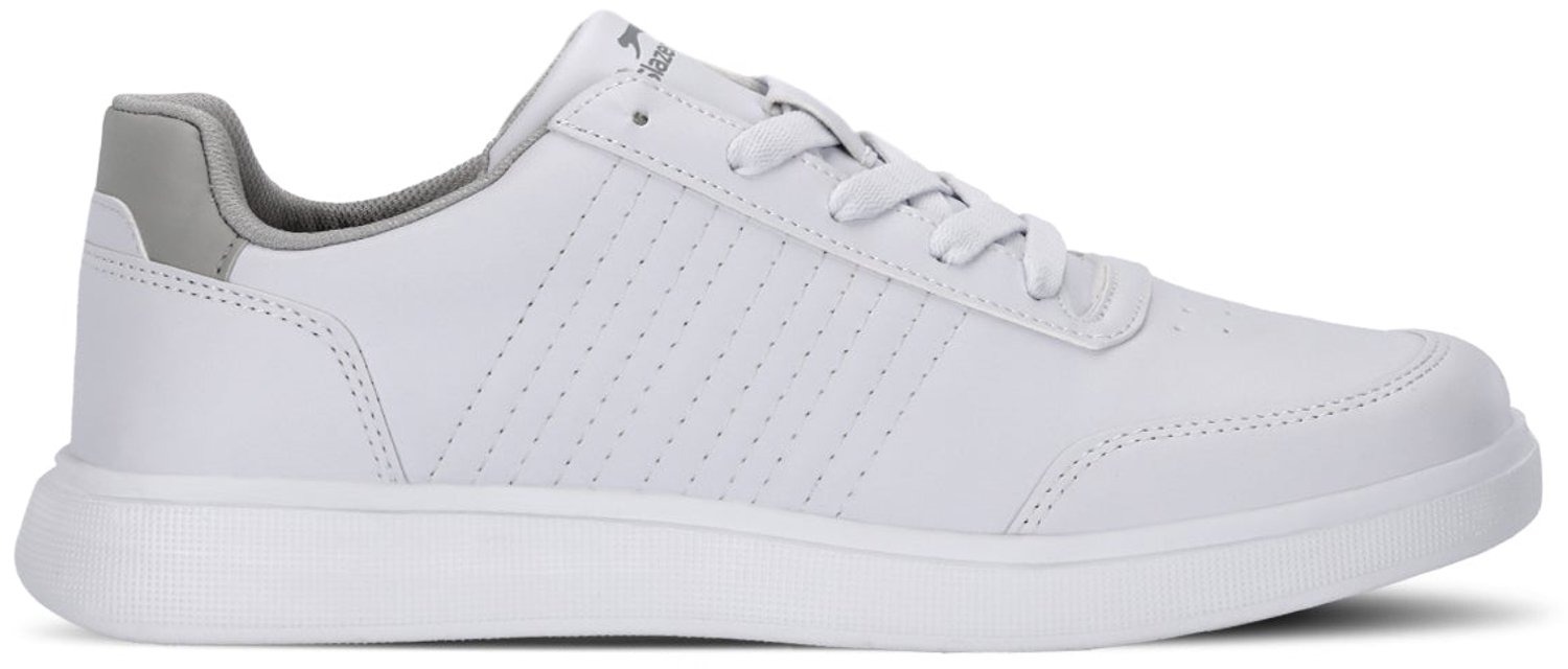 Slazenger Delroy Heren Sneakers - Wit / Grijs