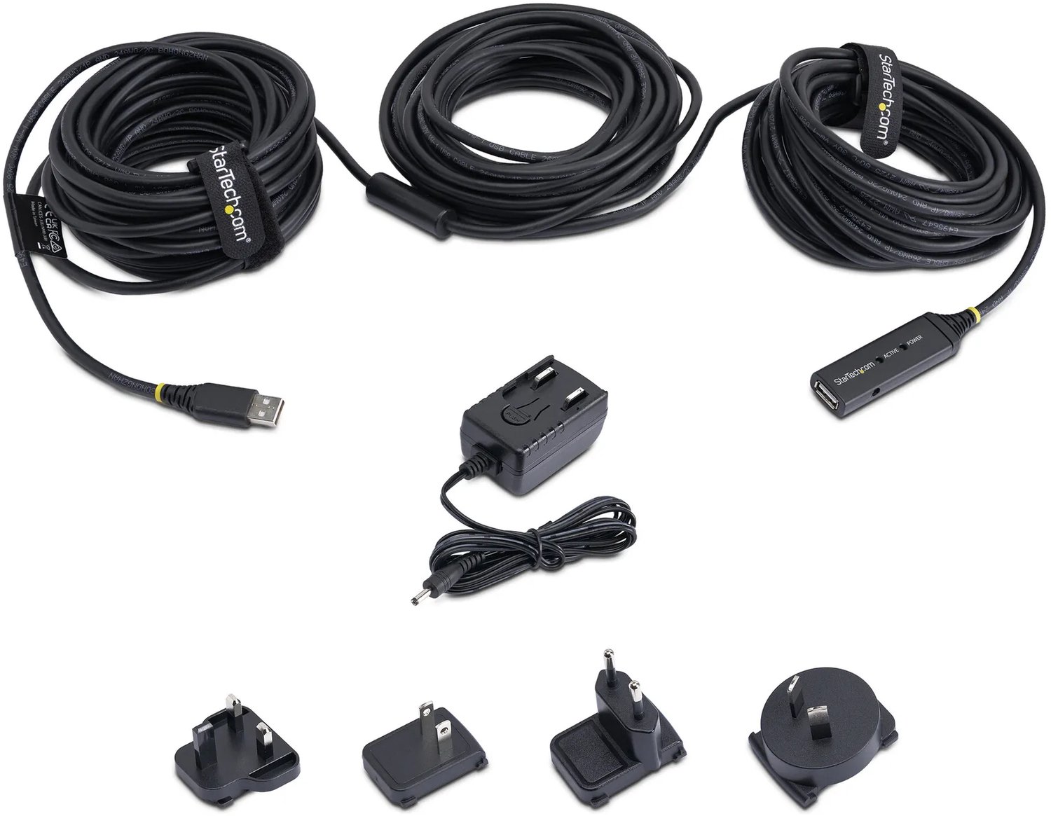 StarTech.com 20m Câble Rallonge Actif USB 2.0 M/F