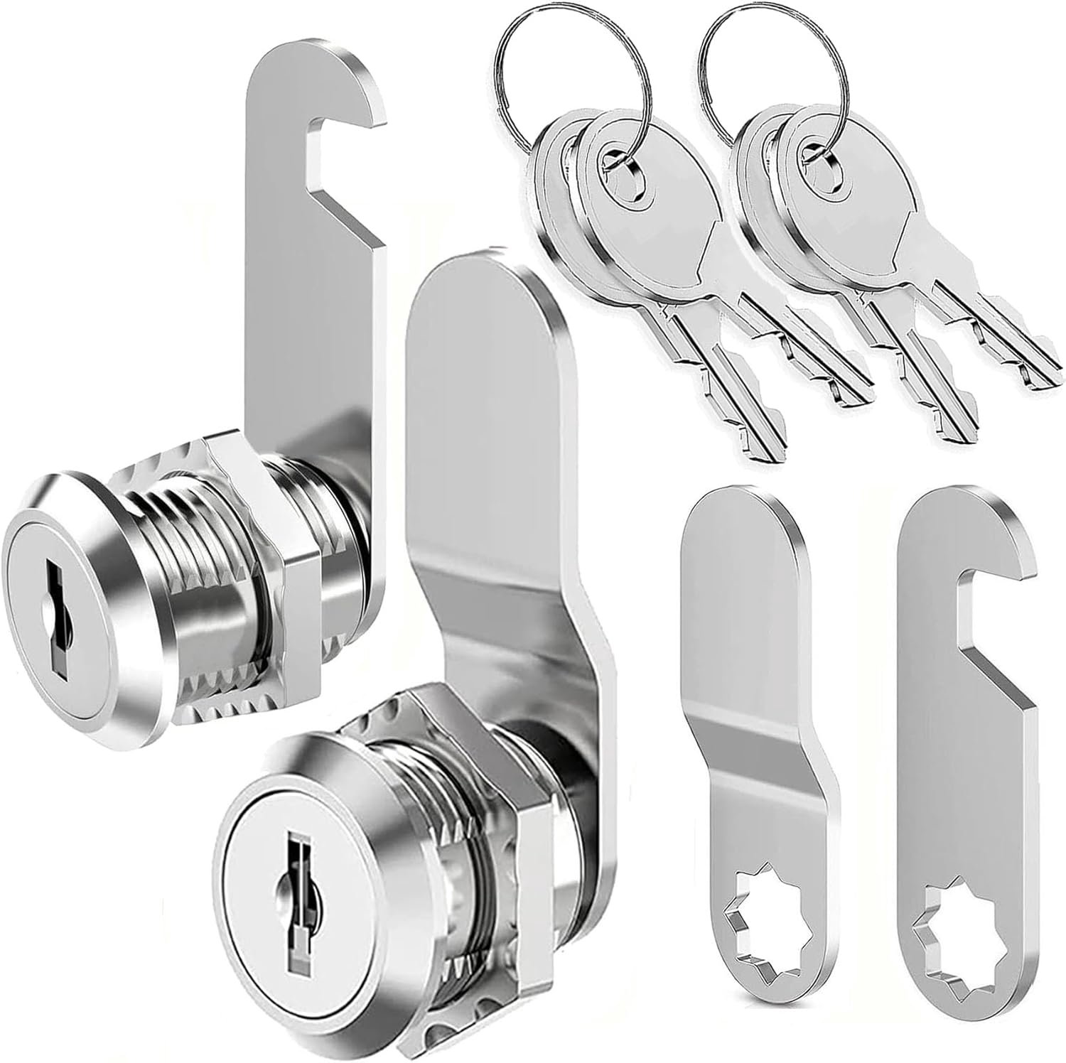 Kastslot 16 mm - Zinklegering - Waterdicht en roestvrij - Ideaal voor meubels en postbussen - ShopVlot
