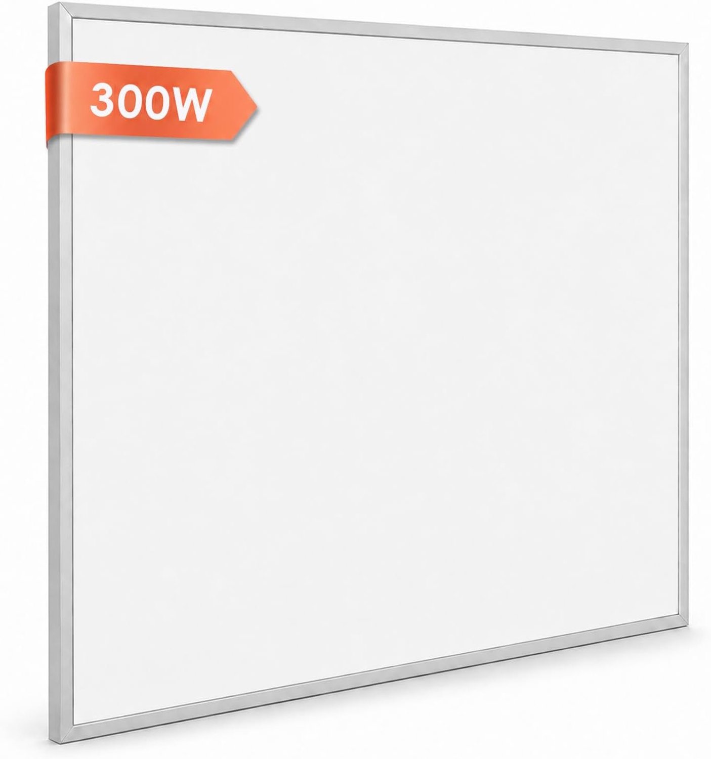 QEVA Infrarood Paneel Verplaatsbaar - Infraroodpaneel - Verplaatsbare Verwarming - Wit - 51cm x 60cm x 3cm