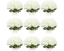 Jexine 100 stuks kunstmatige rozen bloemen bulk, lange steel realistische