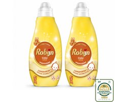 2 x Robijn - Klein & Krachtig Collections Color Zwitsal - Vloeibaar Wasmiddel - 19 Wasbeurten - Wasstrips - Wasmiddel Kleurbehoud - Wasmiddel Zwitsal - Wasmiddel Bonte Was - Wasmiddel Gekleurde Was - Wasmiddel 40°C