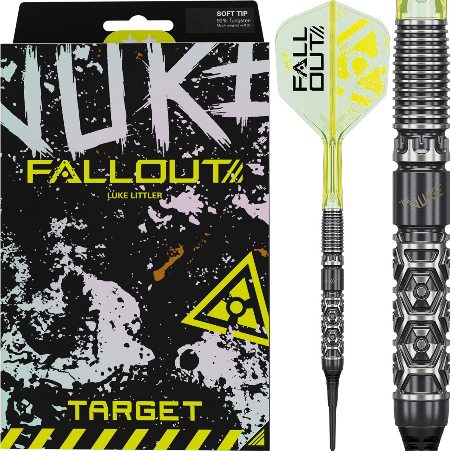 Target Softtip Luke Littler Nuke Fallout 90% 19 gram