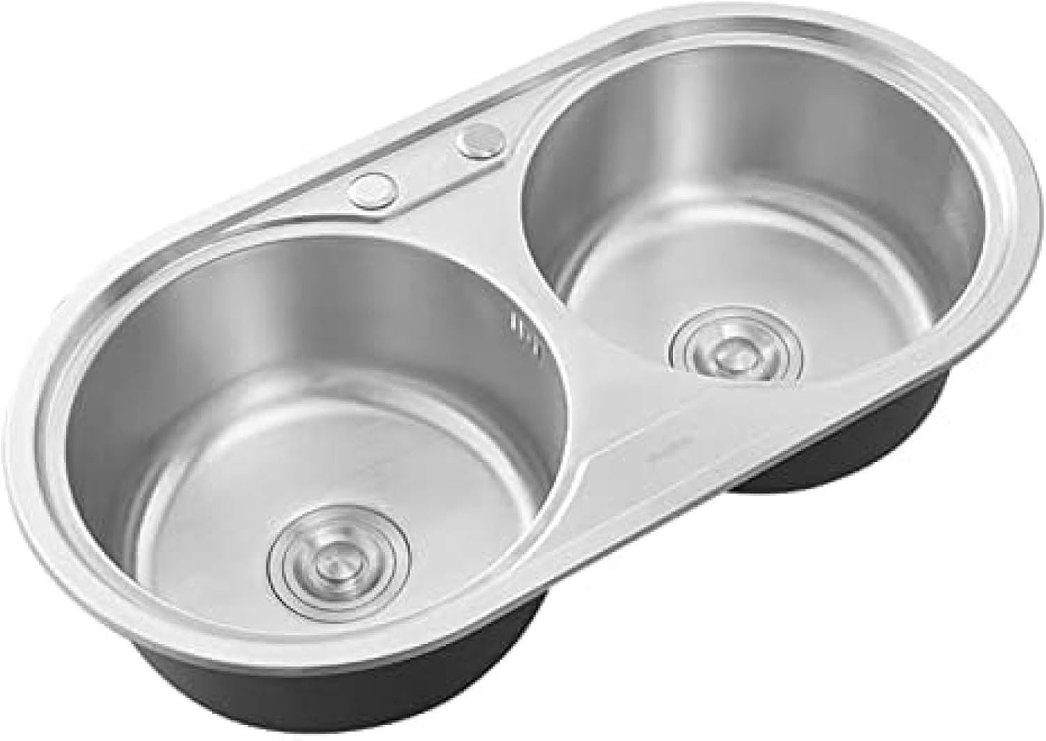 Spoelbak Spoelbak Kleine Gootsteen Gootstenen Kleine Gootsteen Inzetstukken Voor Gootsteen Gootsteen Met Accessoires Ronde Dubbele Kom Utility Gootsteen Met Uittrekbare Kraan