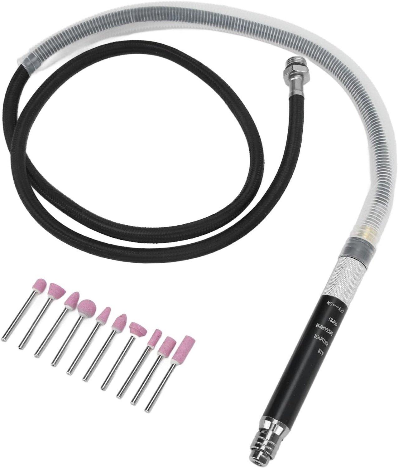 Pneumatische Pencil Die Grinder Set Hogesnelheidsgraveergereedschap voor