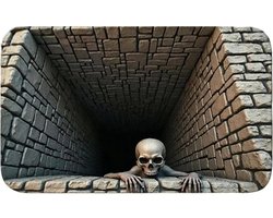 Illusie Tapijt Rechthoek 3D Visueel Gat Ontwerp Tapijt