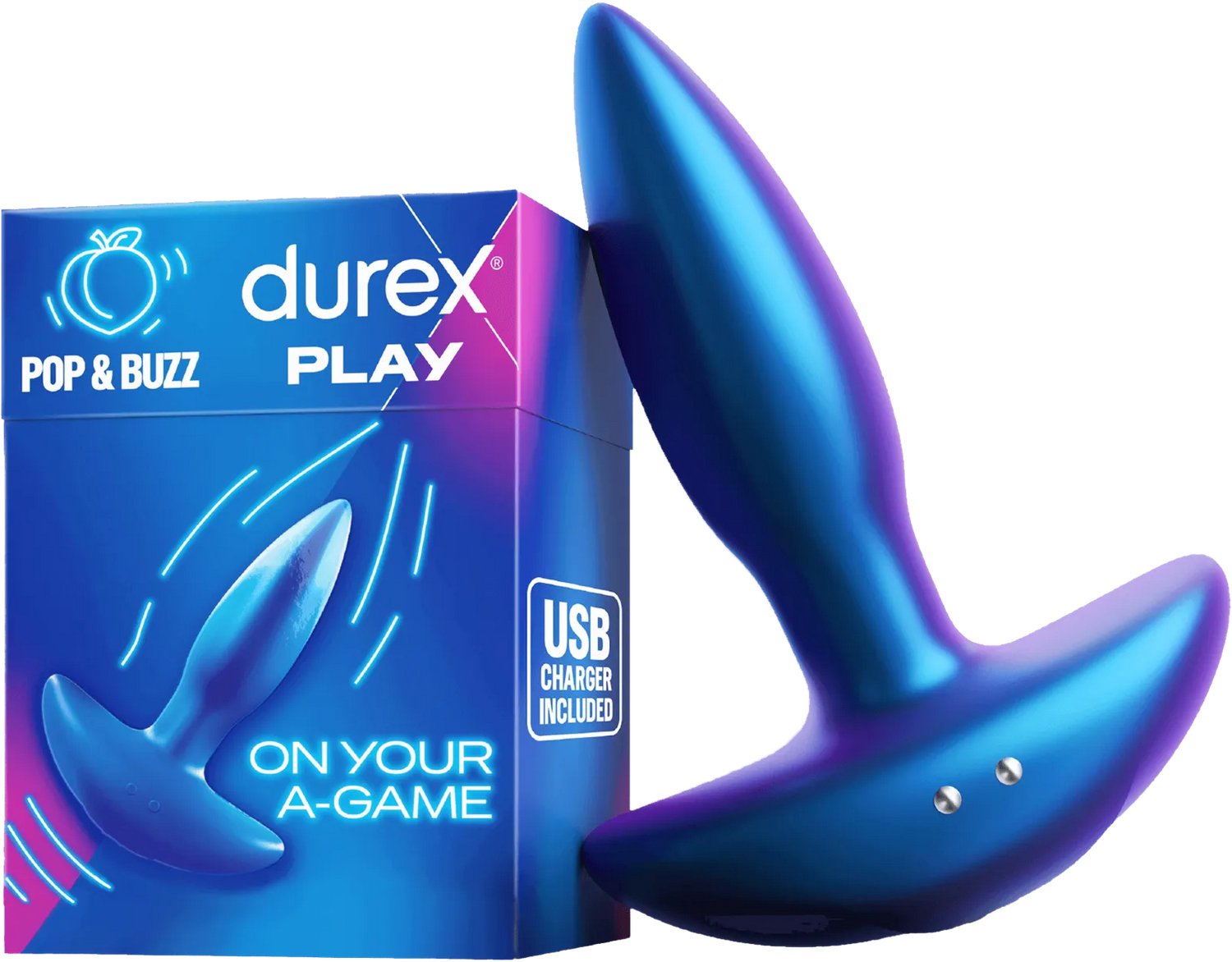 Durex Pop & Buzz vibrerende Butt Plug