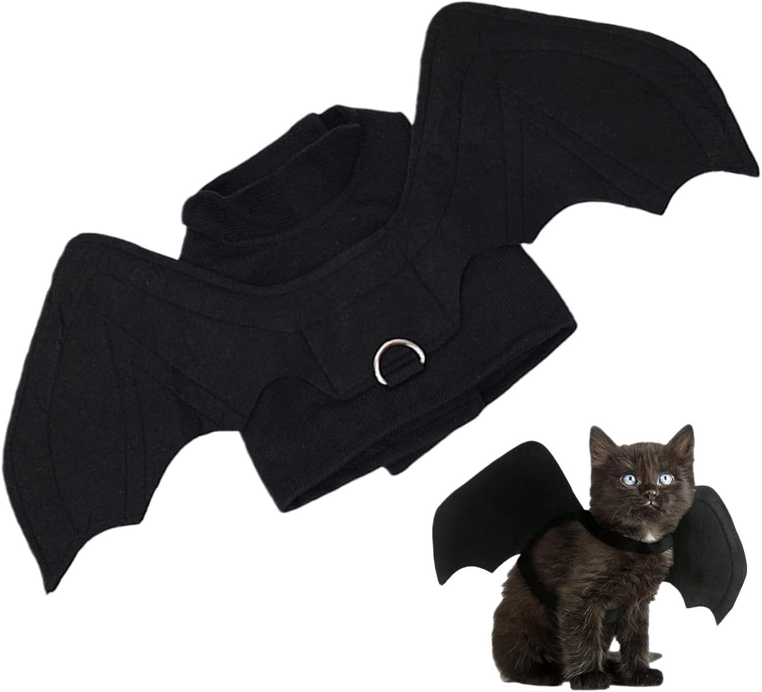 Katten Vleermuisvleugels Halloween Verstelbaar Vilten