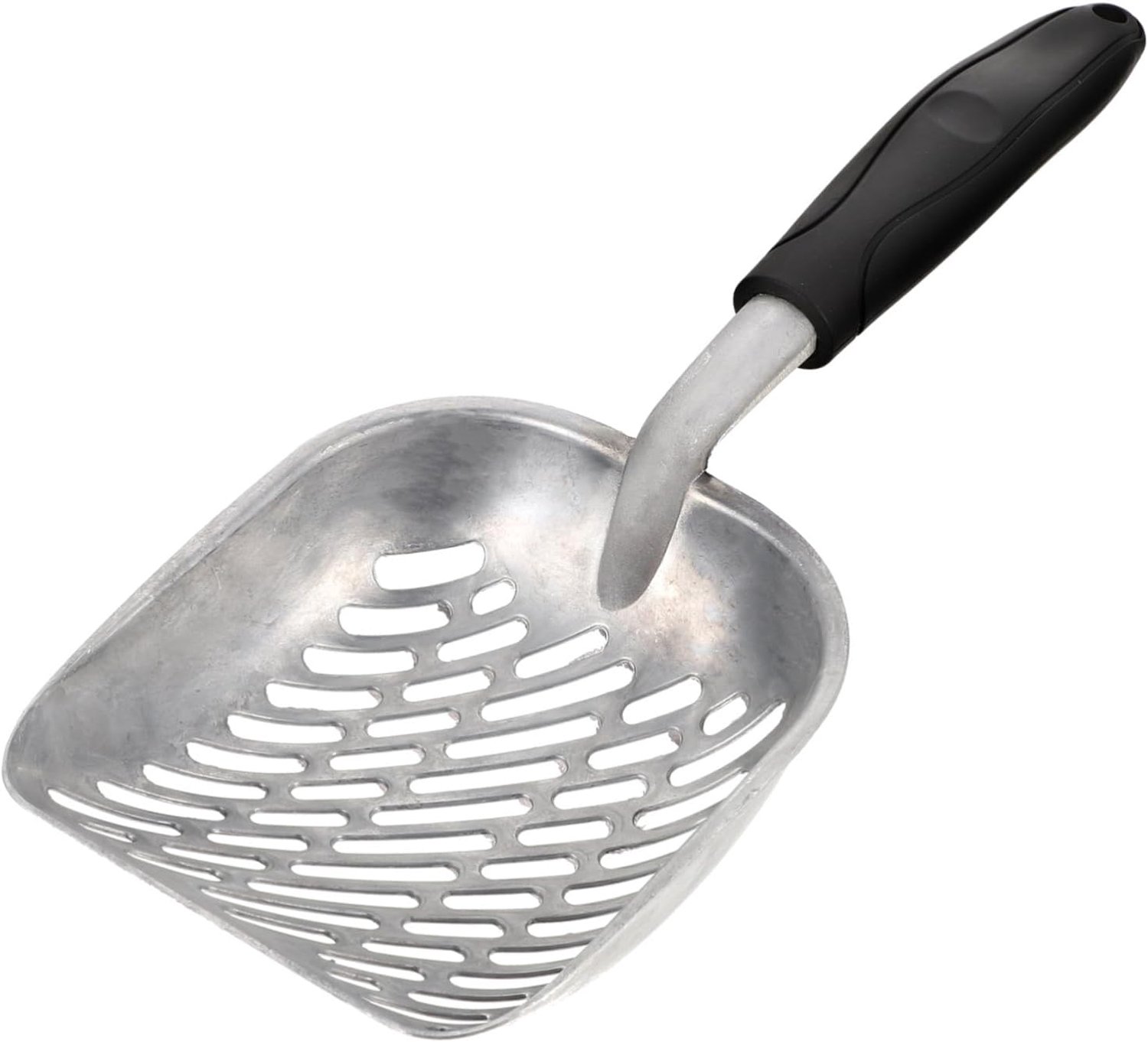 schep voor kattenbakvulling roestvrijstalen kattenbakschep Verwijdering kattenbakvulling huisdier cat sands scooper schepje voor nestschep kat wit