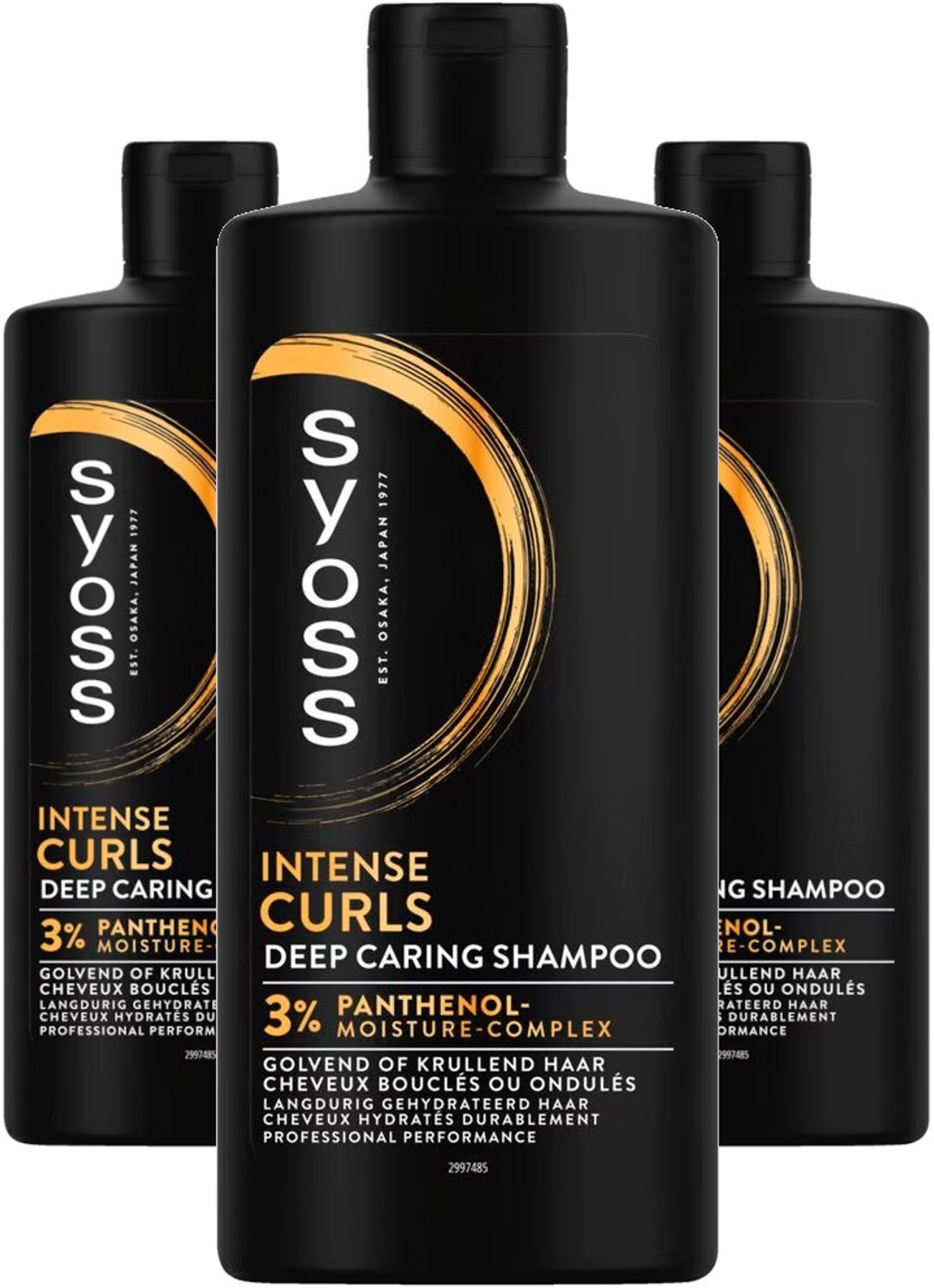 Syoss Intense Curls - Multipack - Shampoo - 1320ml (3x440ml)