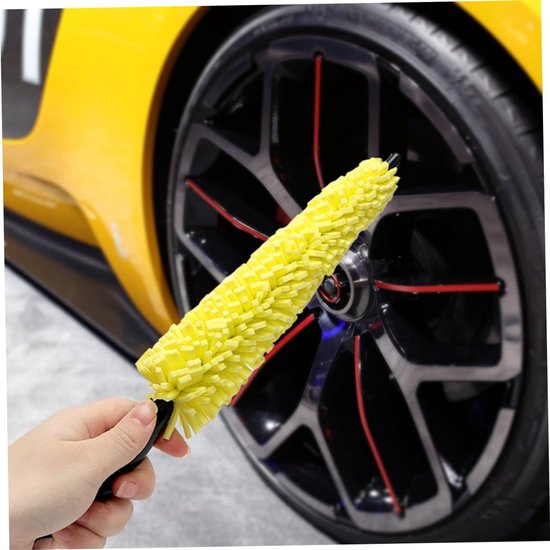 3 Stuks Bandenborstel auto interieur detailleringskit banden wiel borstel banden auto schoonmaken applicator voor bandenglans automobiel gereedschap detaillering penseel p.p — afbeelding 4