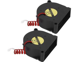 24v Koelventilator 5020 Dubbel Kogellager voor Sv08 3d-printer