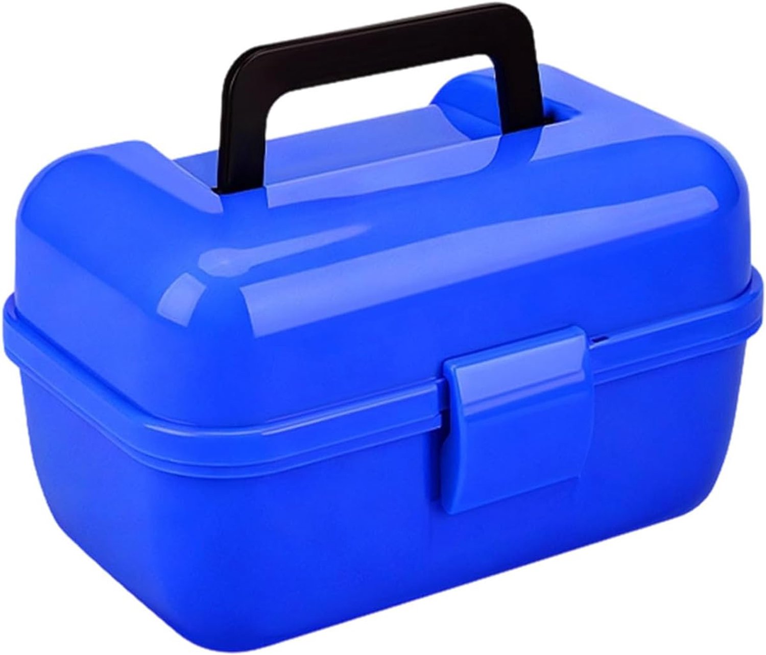 Multifunctionele visbox, draagbare aasorganizer met twee compartimenten | Visorganizer met handvat | voor volwassen vissers, kunstaas en aas buiten