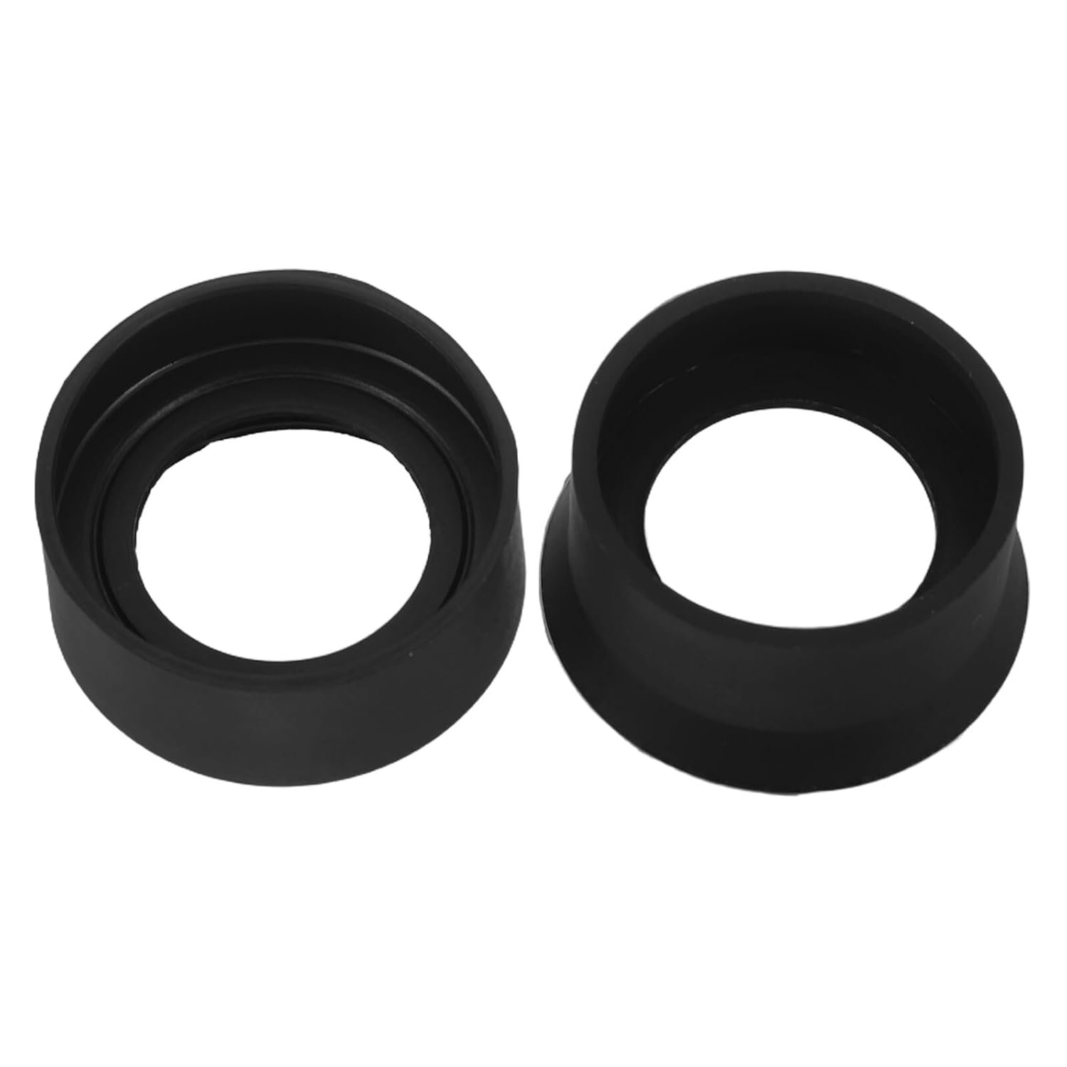 2 Paar Rubberen Oogschelpen Voor Microscopen Beschermkapjes Voor Het Oculair Dop Voor Het Oculair Van Een Telescoop Vervangbare Rubberen Oogschelpen Voor Microscopen Zwart