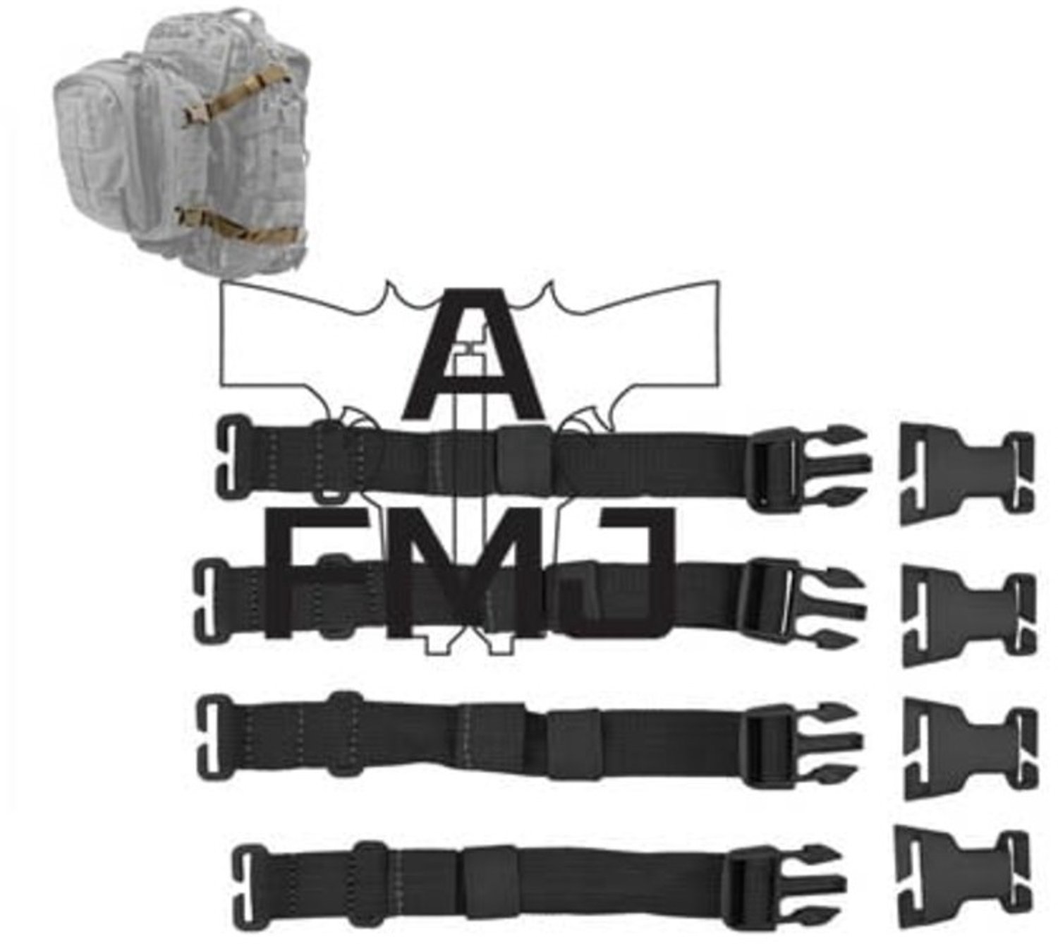 5.11 Tactical RUSH Tier System Ranger Green