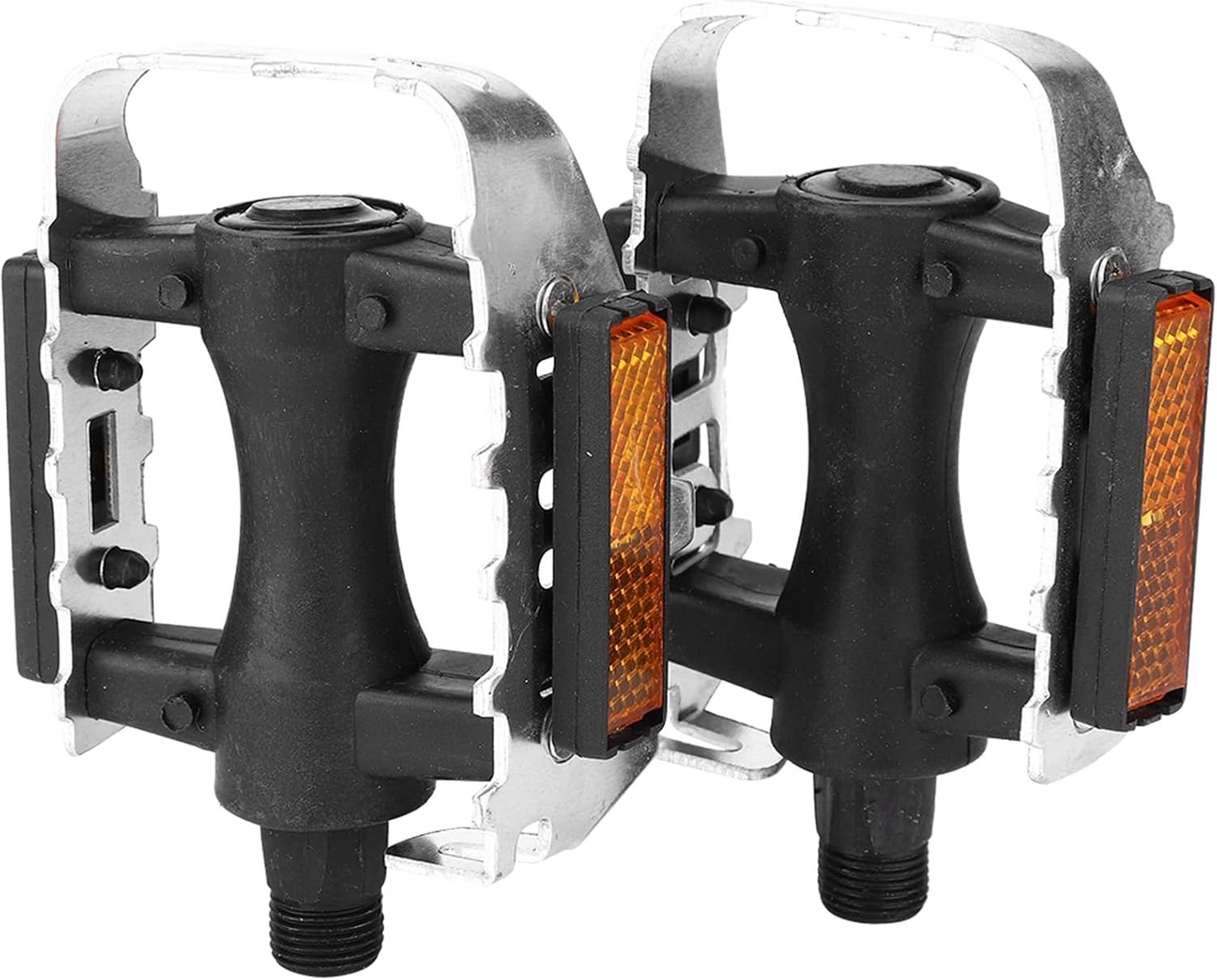 Fietspedalen, aluminium, met reflectoren, antislip, waterdicht, voor pedelec MTB, vouwfiets, racefiets