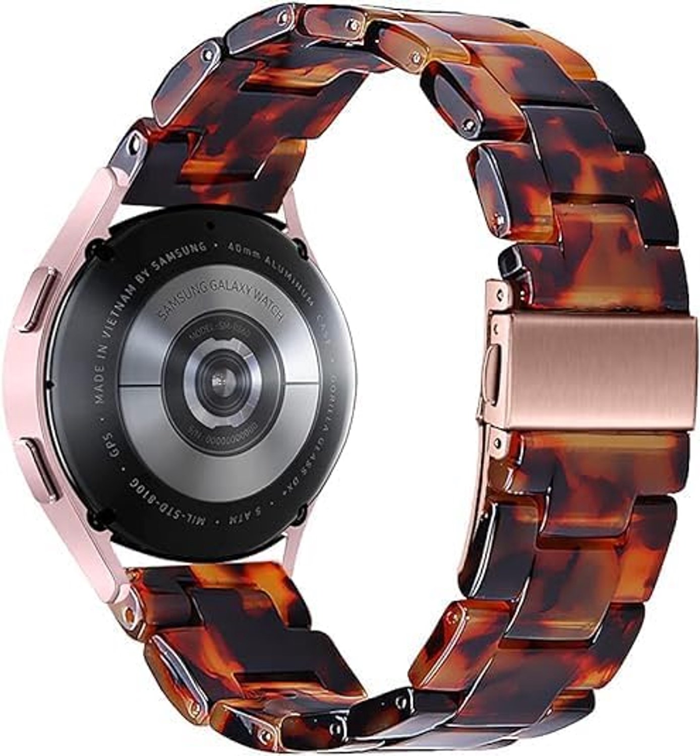 20mm Hars band, Lichtgewicht Gladde Universele Band voor Dames