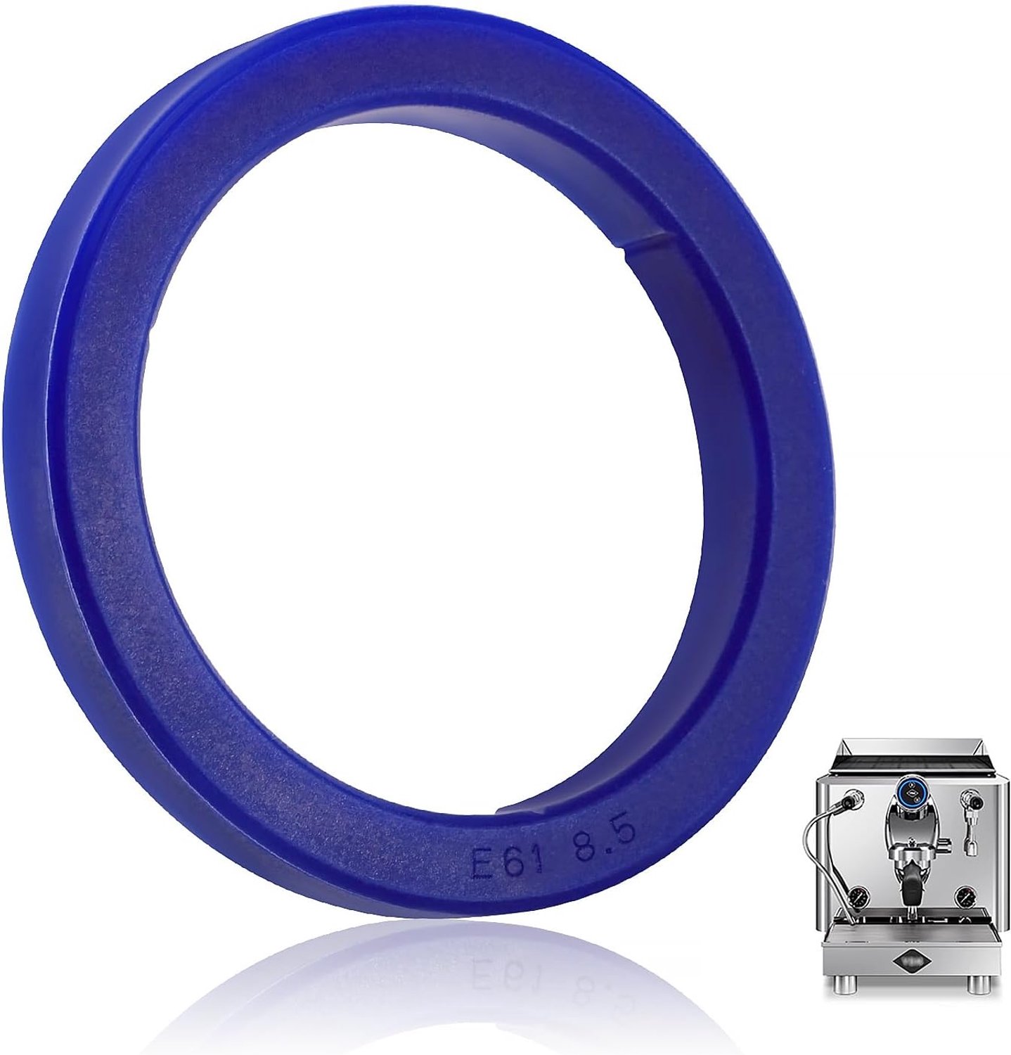 8.5mm Dikke Siliconen Stoomring, Groepskoppakking, Afdichtringen voor Espressomachine, Compatibel met Faema E61/E98 Compatibel met Gaggia Compatibel met VBM Compatibel met Decent