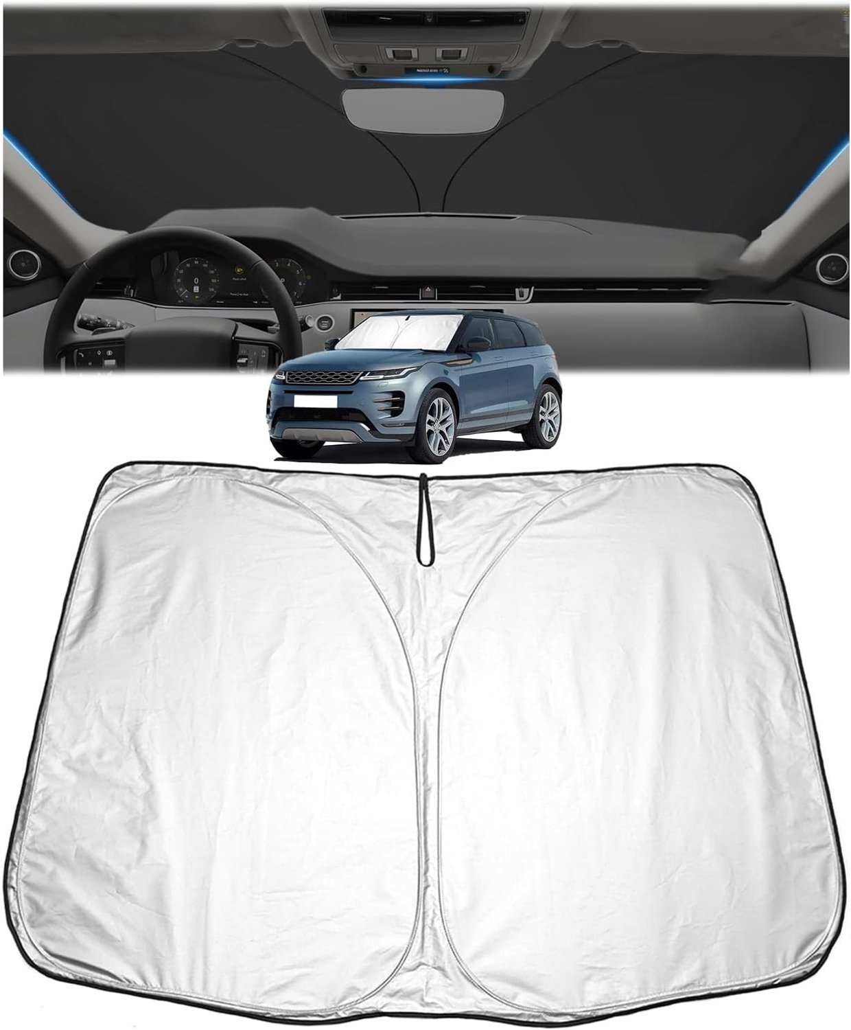 GAFAT Compatible with Range Rover Evoque 2019-2024 2025 Sun Protection Windscreen Inside, Evoque L551 Windscreen - ShopVlot