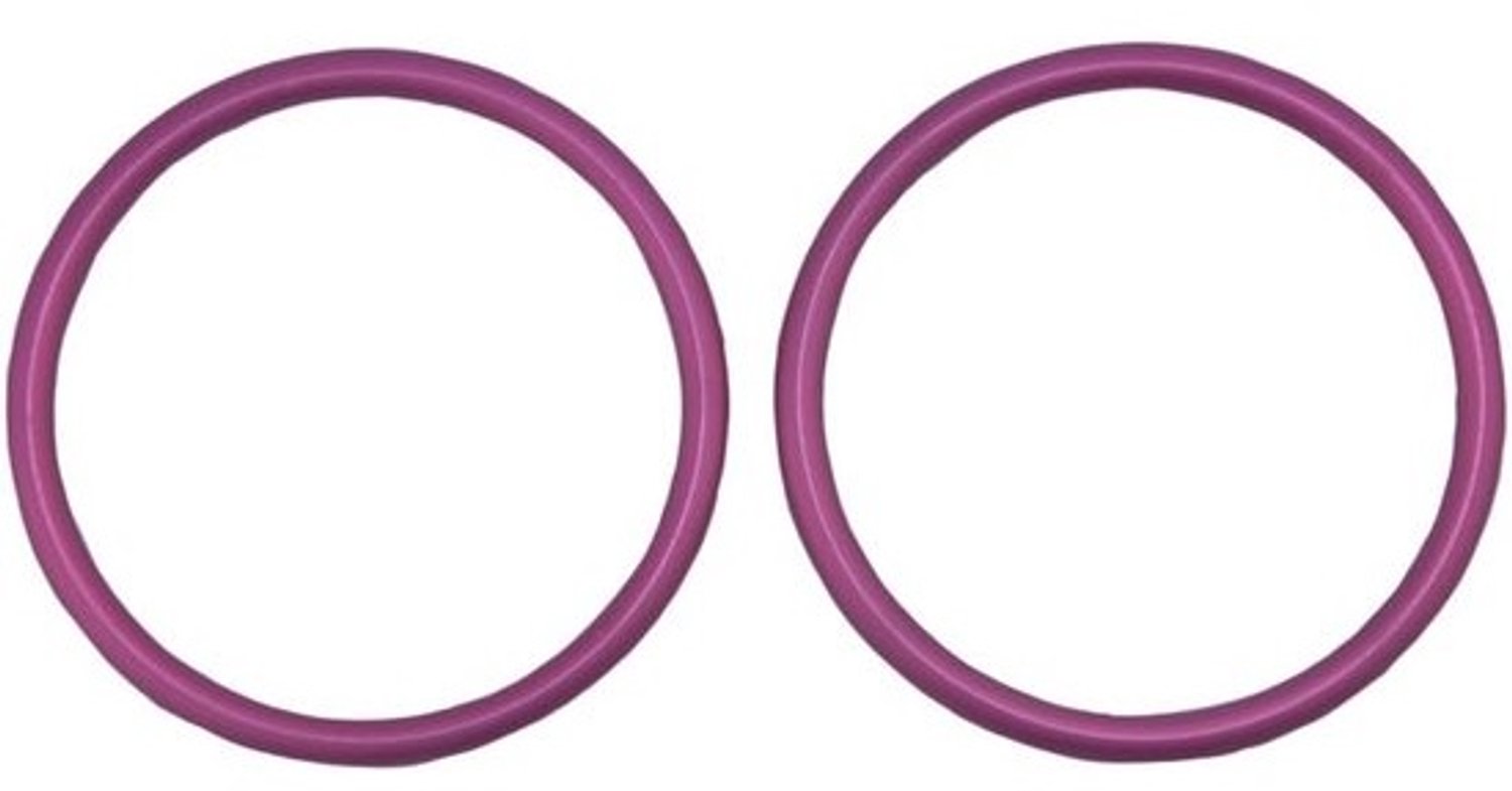 Baby-draagringset - Draagdoekring - Baby dragen - Aluminiumlegering - 2 stuks - Roze