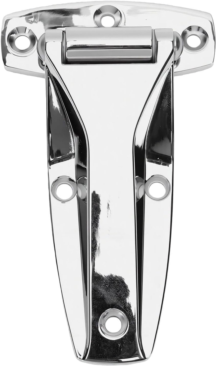 Aqxreight T-hengsel 5,5 Inch Zacht Sluitend Zinklegering Auto Deur (SILVER)