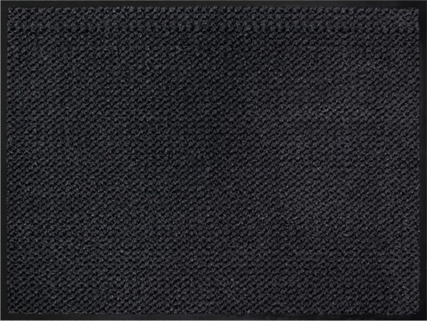 Vintag Schoonloopmat 80 × 60 cm – Deurmat voor Hal en Bijkeuken – Antraciet