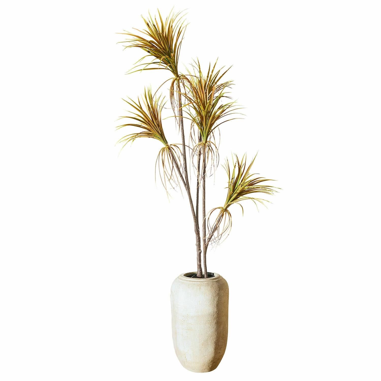 Loberon Decoratieve potplant Ancerac bruin/groen