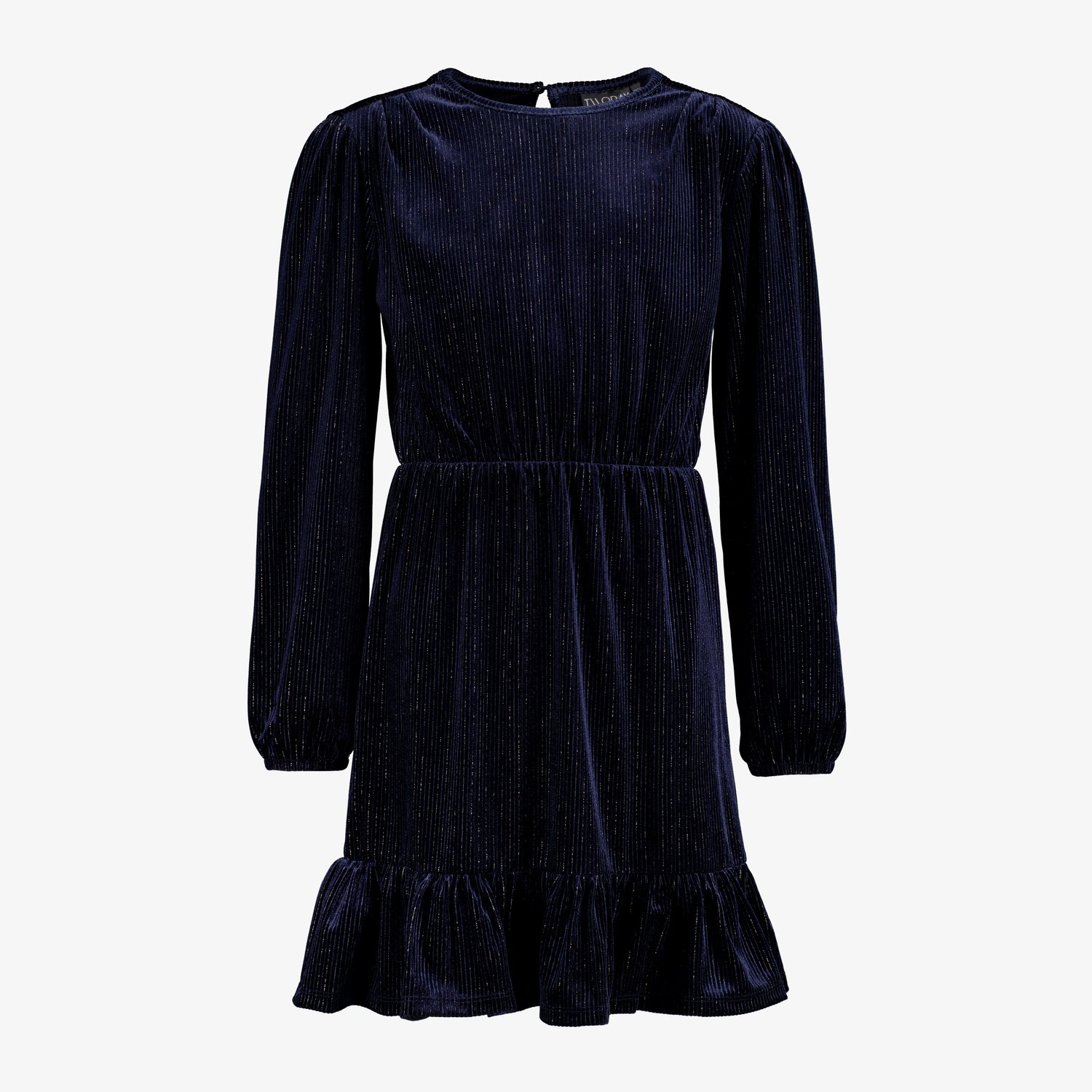 TwoDay meisjes jurk met glitters donkerblauw