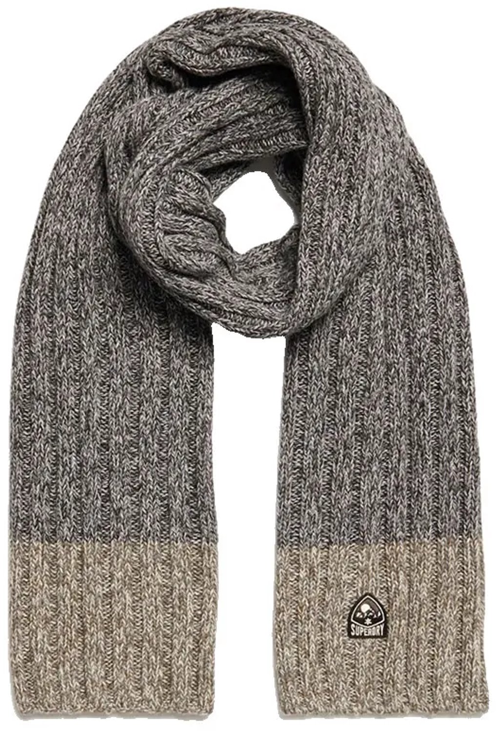 Superdry Outdoors Twist Sjaal Grijs Man