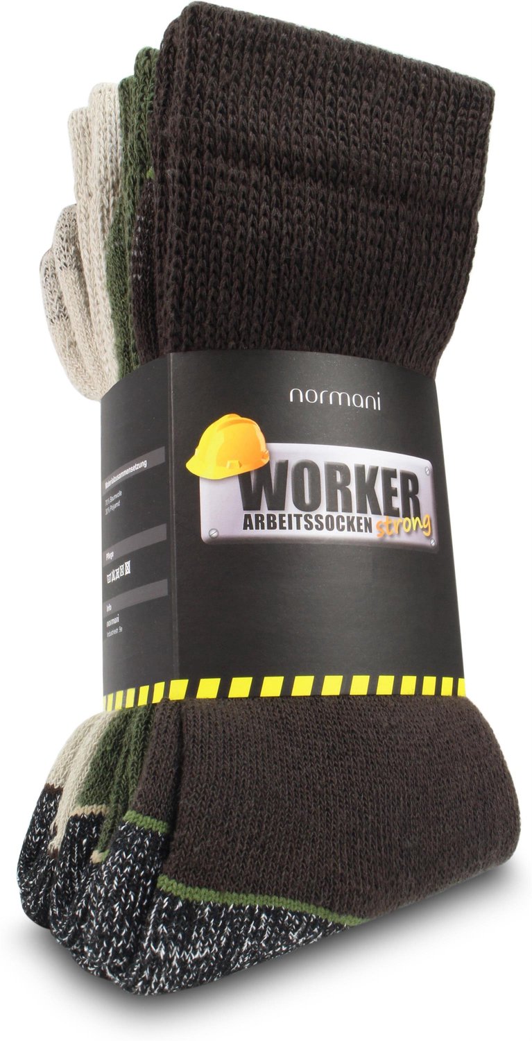 6 paar werksokken „WORKER strong“
