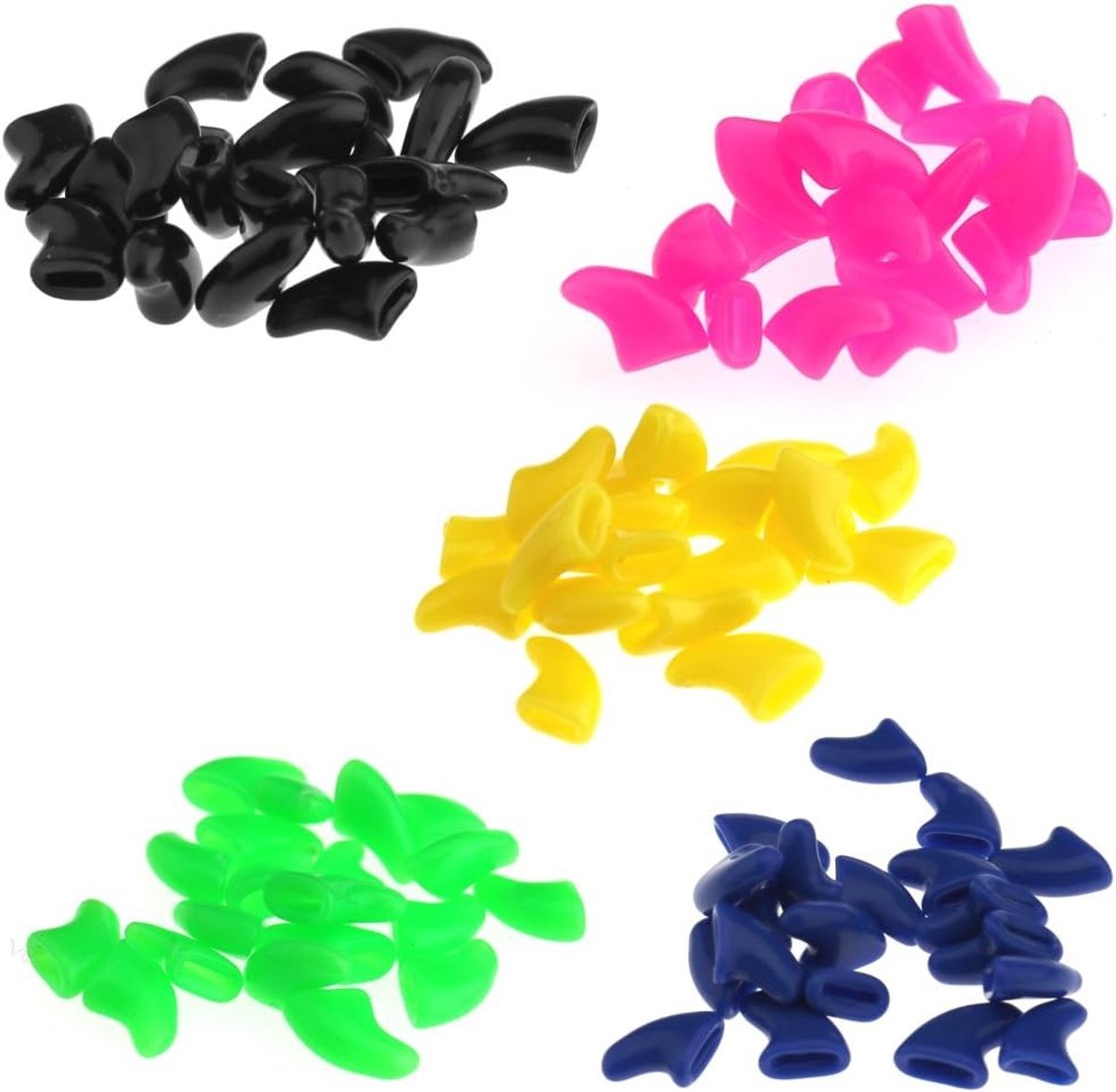 Zachte en Beschermende Nagelcaps voor Katten - 100 Stuks, Ideaal voor Huisdieren, Klauwbescherming en Veiligheid