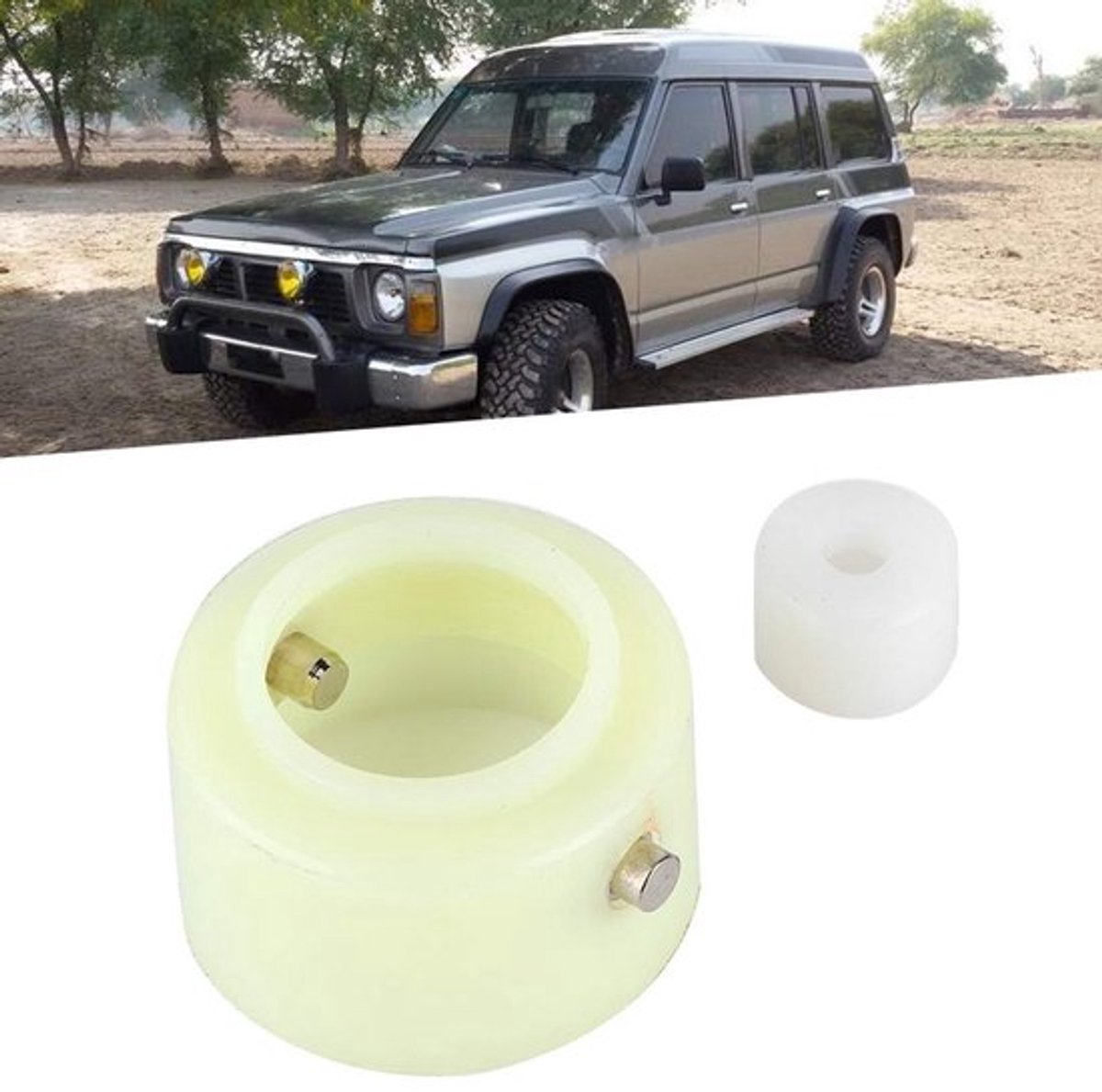 Allecto - Shifter Bushing Set voor Nissan Patrol GQ Navara D22 - Hoogwaardige ABS