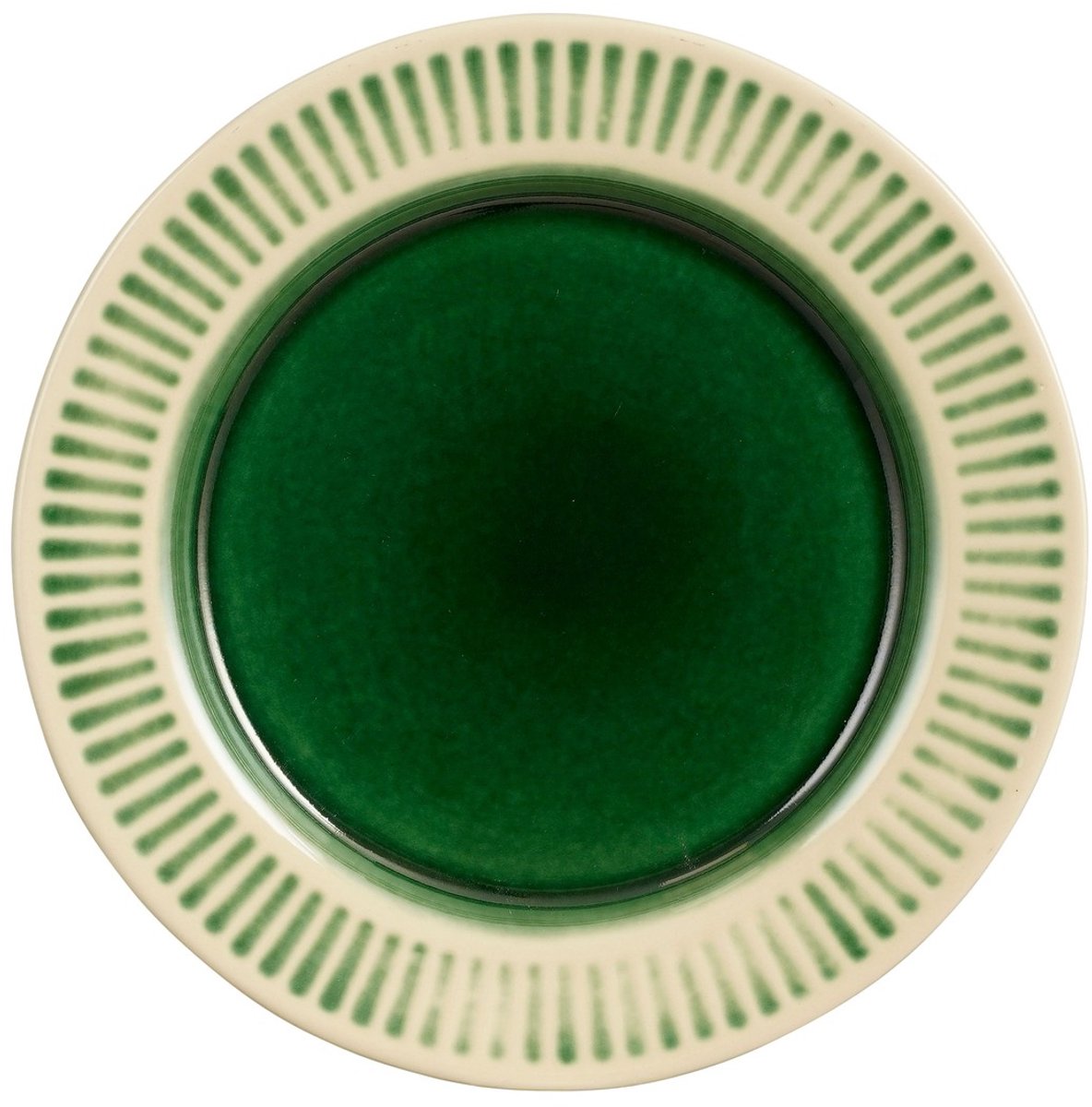 Mica Decorations Elice Dinerbord - Ø27 cm - Keramiek - Groen