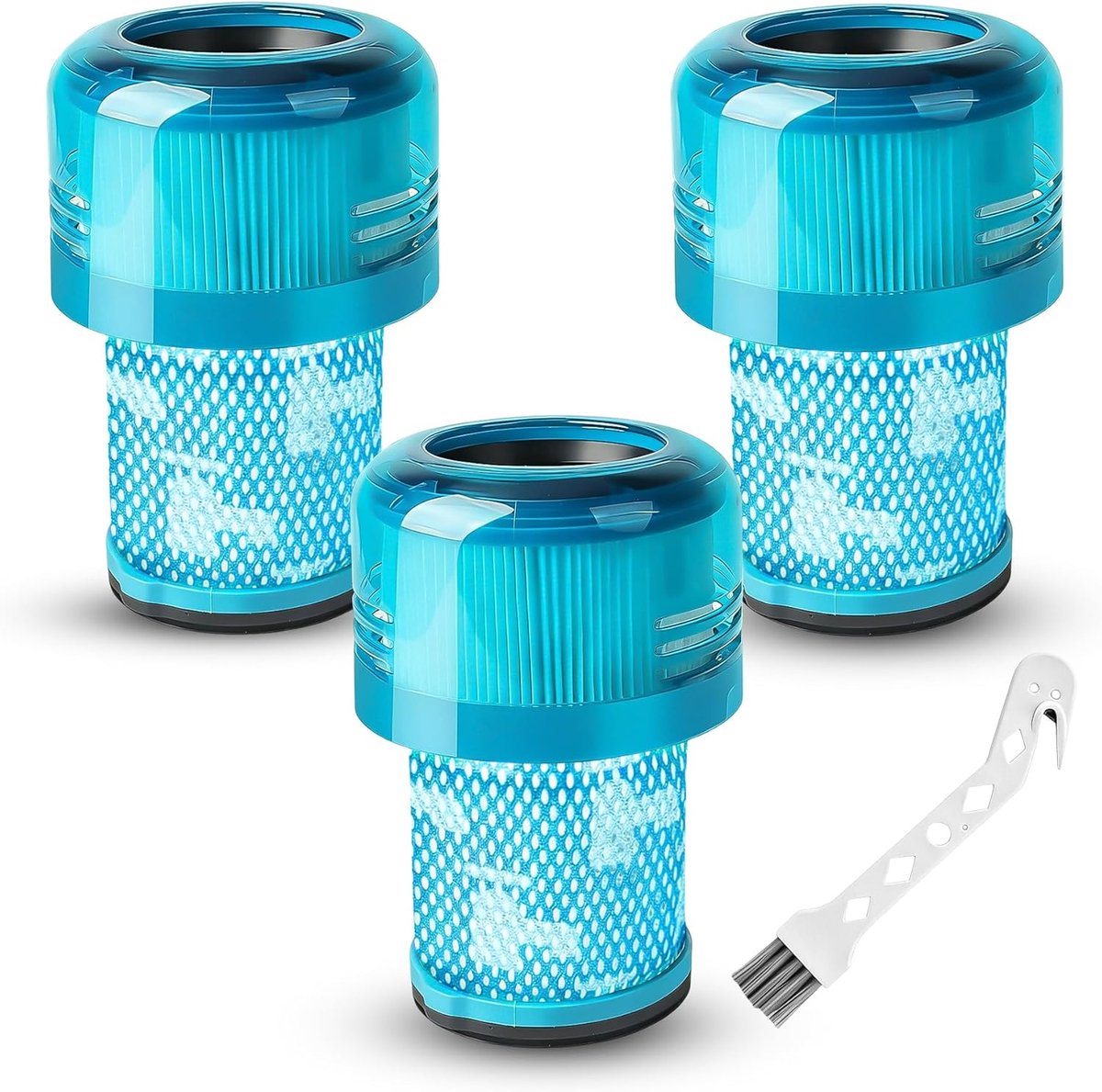 Filters voor Dyson V12 Detect Slim stofzuiger, Dyson v12 Detect Slim Absolute met reinigingsborstel, Dyson V12 filter, Absolute Extra/Total Clean/Fluffy