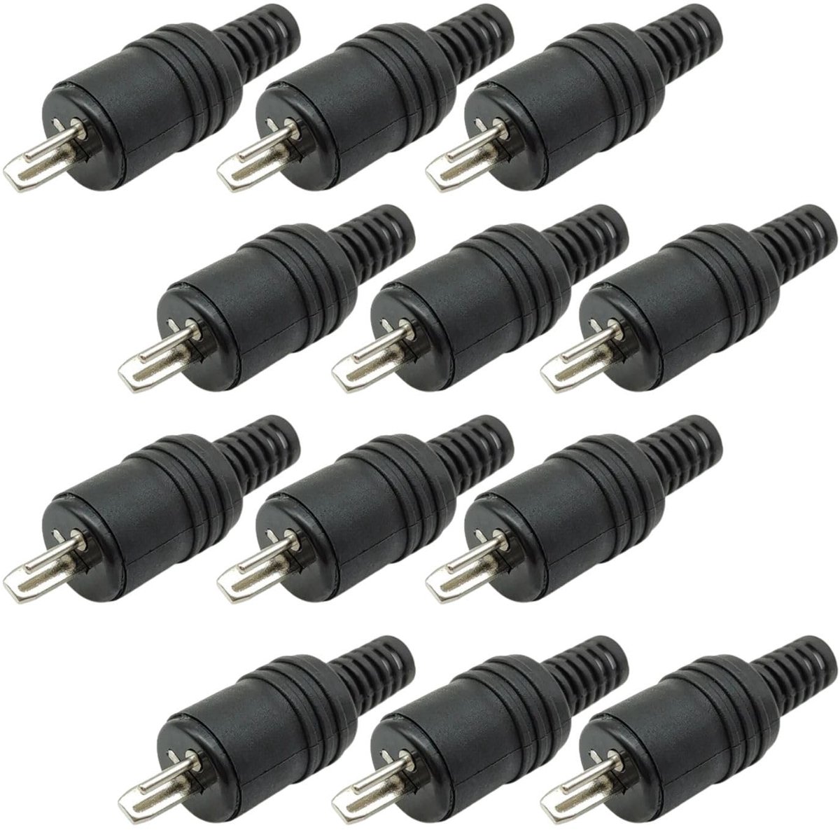 DIN speakerplug 2 polen - Schroefklem - Eenvoudige verbinding - Geschikt voor HiFi toepassingen - ShopVlot