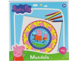 Peppa Pig Mandala Kleurboek