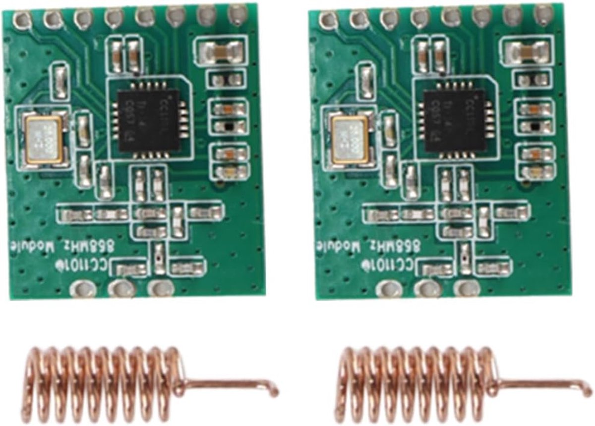 Module 868MHz draadloze module RF-communicatiemodule voor automatische meteruitlezing, afstandsbediening, meting op afstand (2 stuks)