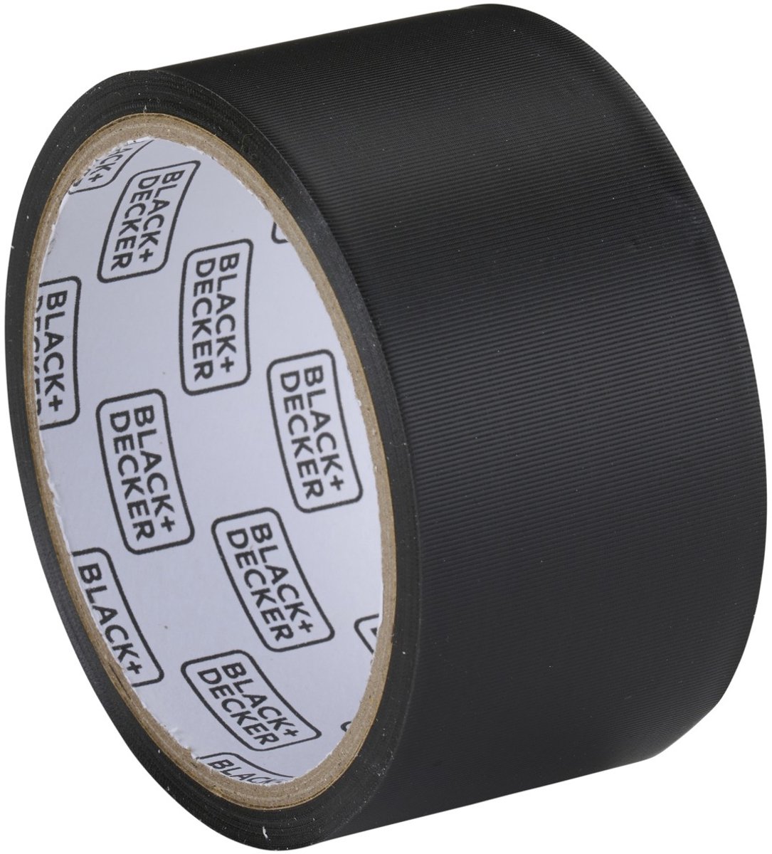 BLACK+DECKER Tape Zwart - 48mm x 10 Meter - 130 Micron Dik - Klustape voor Reparaties en Bevestiging - Sterk en Stevig - Geschikt voor Gebruik in Huis, Werkplaats en Garage