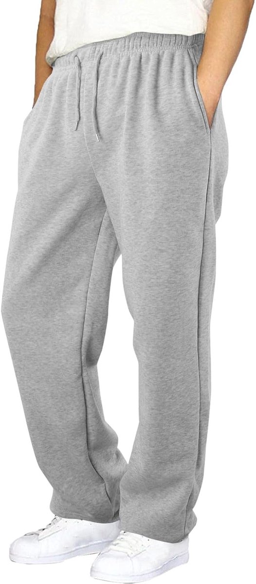 Trainingsbroek voor kinderen, kleine jongens en meisjes, brede en rechte broek, joggingbroek, trainingsbroek, yogabroek met hoge taille met zakken