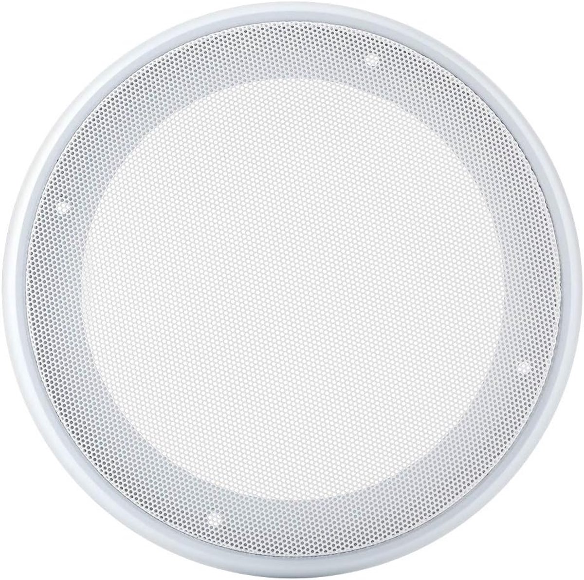 2 STUKS Luidsprekerhoes, 6.5/8 inch Luidsprekerhoezen Decoratieve cirkel, Universele metalen gaas Luidsprekergrille voor thuisluidsprekers Plafonds Auto-audio(8in)