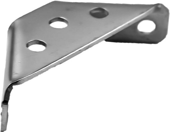 10 stuks hoekverbinder meubelconstructie universele hoekverbinder voor meubels gemaakt van roestvrij staal met schroeven voor kast tafel stoel — afbeelding 4