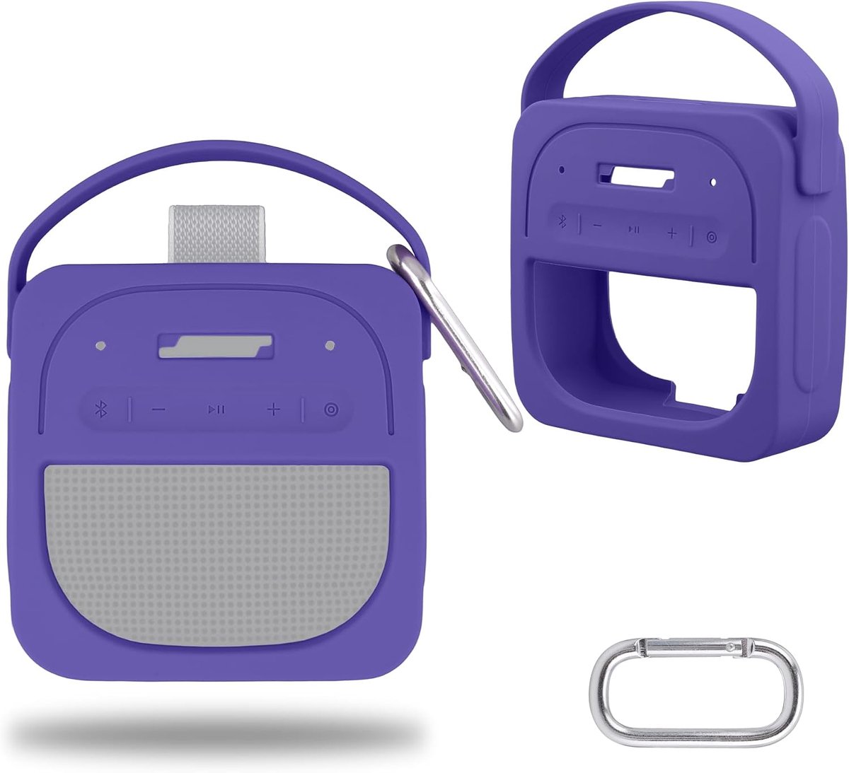 Co2CREA Case Siliconen voor Bose Nieuwe SoundLink Micro 2e Gen Draagbare Bluetooth Speaker, Draagbare Ultralichte Beschermhoes