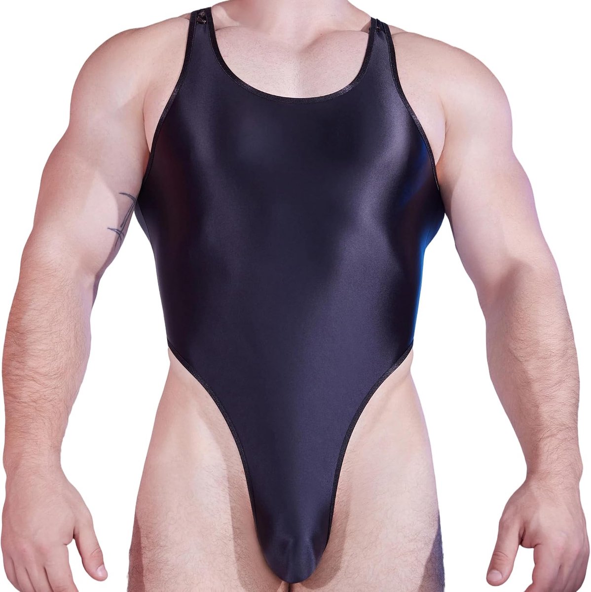 Vechtmouwen, mesh bodysuit met riem, transparante bodysuit voor sport, gymkleding