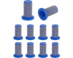 10st 8079-PP-50 Sproeikopfilter, Roestvrijstalen 50 Mesh Vervangingsfilter voor TeeJet Sproeikopbehuizing Anti-Verstoppingsfilter voor Landbouw- en Irrigatiesproeisystemen