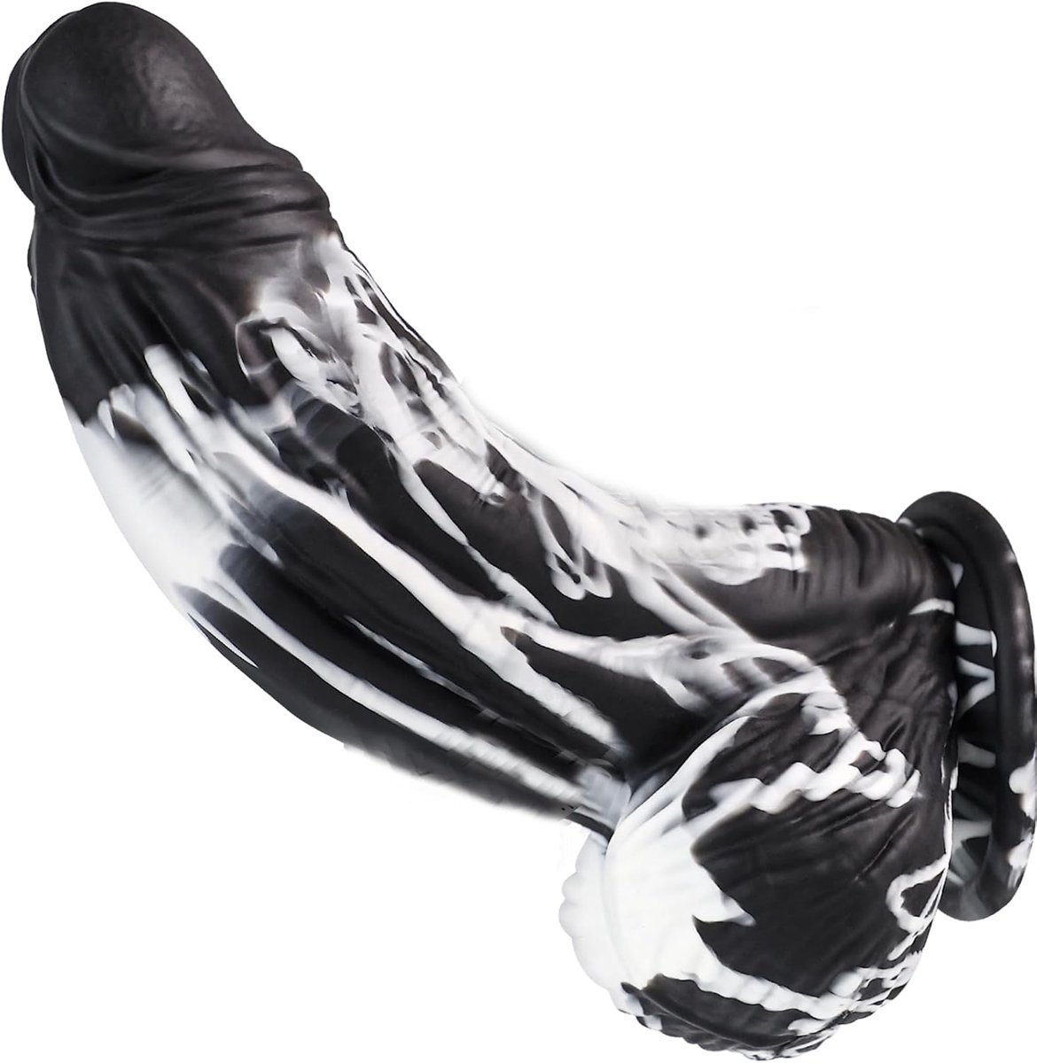 24,5 x 6,8 cm XXL Fantasy Dildo, Dikke Gigantische Monsterdildo met Zuignap