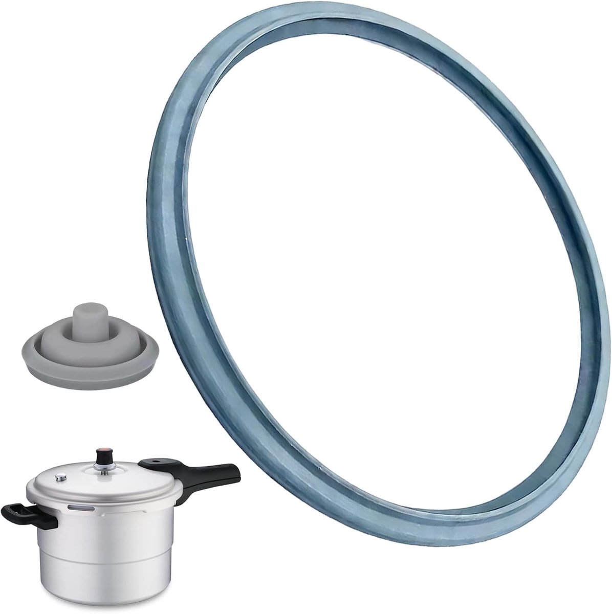Drukpan Onderdelen Set - Siliconen Sealing Rings 24 cm - Compatibel met 3-8,5 Liter - Betrouwbare afdichting - ShopVlot